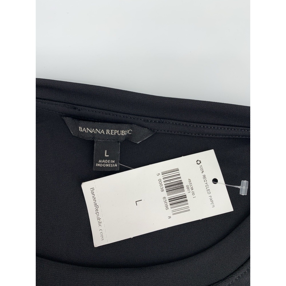 Banana Republic Black Sleeveless Midi Twist Dress - Picture 4 of 8